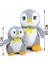 Peluşçu Dayı Sarı Kurdele Pelüş Penguen 50 cm 2