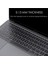 Macbook Pro 14 Inç M3/m3 Pro/m3 Max A2992 A2918 Uyumlu Türkçe Q Klavye Slim Klavye Koruyucu Kılıf 3