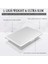 Apple Macbook 13.6' Air 2022 M2 A2681 Kılıf Şeffaf Kılıf Hava Menfezli Tam Koruma Kristal Kapak 4
