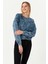 Kadın Asit Yıkamalı Oversize Sweatshirt 1