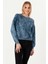 Kadın Asit Yıkamalı Oversize Sweatshirt 2