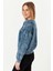 Kadın Asit Yıkamalı Oversize Sweatshirt 4
