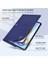 Samsung Galaxy Tab A9+ Plus 11 Inç Tablet Uyumlu 360 Döner Pu Deri Kılıf Seti SM-X210 3