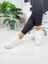 Günlük Kadın Sneaker Bağcıklı Yıldız Detaylı Tırtıklı Taban Oval Burunlu Rahat Spor Ayakkabı 602 3