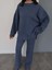 Oversize Triko Kazak Pantolon Takım 3
