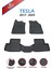 Havuzlu 3D Siyah Paspas Takımı, TESLA-2017-2024, 3D Havuzlu Paspas, Hediyearaç Kokusu 2