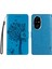 Honor 200 Pro 5g Kılıf Cüzdan Deri Kapak Kedi Ağacı Desenli (Yurt Dışından) 1