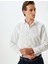 Slim Fit Gömlek Uzun Kollu Yarım Italyan Yaka Pamuklu 1