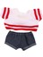 38CM Pantolon Moda Giyim Kırmızı (Yurt Dışından) 4