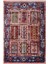 Renkli Klasik Desenli Yıkanabilir Kaymaz Salon Halısı, Koridor ve Mutfak Halısı Kilim 66 1