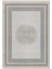 Mars 136 Monogram Gri Bej Modern Dokuma Taban Halı 1