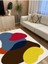 Modern Stil Krem Tonlarında Iskandinav Halı ve Kilim Salon Halısı Peluş Halı Yıkanabilen Halı 3