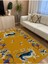 Mars 45 Modern Stil Hardal Kaplan Iskandinav Halı ve Kilim Salon Halısı Yıkanabilen Dekoratif Halı 3