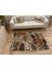 Mars 40 Modern Stil Krem Tonlarında Iskandinav Halı ve Kilim Salon Halısı Yıkanabilen Dekoratif Halı 3
