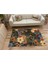 Modern Stil Yeşil Tonlarında Iskandinav Halı ve Kilim Salon Halısı Peluş Halı Yıkanabilen Halı 2