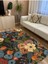 Modern Stil Yeşil Tonlarında Iskandinav Halı ve Kilim Salon Halısı Peluş Halı Yıkanabilen Halı 3