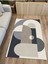 Modern Stil Krem Tonlarında Iskandinav Halı ve Kilim Salon Halısı Peluş Halı Yıkanabilen Halı 4