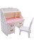 1/12 Dollhouse Sandalye Minyatür Dollhouse Dekorasyon Mini Set (Yurt Dışından) 1