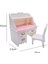 1/12 Dollhouse Sandalye Minyatür Dollhouse Dekorasyon Mini Set (Yurt Dışından) 3