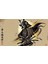 Ti-Play Shogun Black 60 x 90 cm Modern Samuray Pvc Çerçevesiz Tablo 2