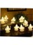 Halloween LED Işık Hayalet 8 cm 10'lu 4