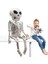 Folyo Balon Halloween Iskelet 158*86CM Cadılar Bayramı Isklet Şeklinde Folyo Balon 3D 4