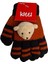 Spteks Kitti 4-8 Yaş Erkek Çocuk Kiremit Rengi Kışlık Maskotlu Örme Eldiven 1