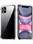 Apple iPhone 11 Kapak Kamera Bölümü Açık Airbag Antishock Köşe Korumalı Şeffaf Silikon Kılıf 1