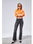 Cedy Denım Kadın 5 Cep Düşük Bel Ispanyol Paça Skinnyfit Esnek Jean Pantolon C619 1