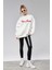 Fancy Kadın Nakışlı Sweat Ekru 3