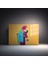 Popart Digital Sanatlar,3d Dekoratif Baskı Yatay Cam Tablo 42 2