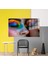 Popart Digital Sanatlar,3d Dekoratif Baskı Yatay Cam Tablo 81 3