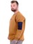 Mode Xl Büyük Beden Erkek Sweatshirt 3 Iplik Şardonlu Dıvısıon U24548 Camel 2