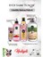 Hindistan Cevizi Şampuan, Frambuaz Tonik, Vücut Spreyi Splash Silky Touch ve Kremi ve Rosie 1