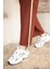 Kadın Tesettür Tunik Pantolon Double Crep Ikili Takım 461 4
