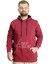 Mode Xl Büyük Beden Erkek Sweat Kanguru Cep Easy Adventure 23527 Bordo 1