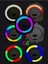 MJ33 Youtube Instagram Tiktok Selfie Rgb LED Halka Işık 2