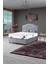 Ipek Mobilya Nima 3 Lü Set (Yatak+Baza+Başlık) Çift Kişilik (Açık Gri) 160 x 200 1