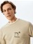 Bisiklet Yaka Pamuklu Hayvan Baskılı Sweatshirt 1