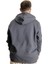 Mode Xl Büyük Beden Erkek Sweat Ferm. No Fakers 23545 Füme 4