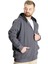 Mode Xl Büyük Beden Erkek Sweat Ferm. No Fakers 23545 Füme 3