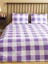 Lcw Home Lila Ekose Desenli Çift Kişilik Nevresim Seti 200X220 cm 1