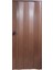 Ceviz Renkli Camsız 12 mm - En 87 cm Akordiyon Kapı 1