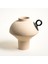 Lızbon Earthenware Vazo 28 x 25 x 27 cm Bej 1