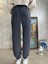Modal Karışımlı Füme Renk Lastikli Jogger Pantolon - Rahat ve Şık Kadın Jogger 3