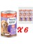 Yetişkin Köpekler Için Biftek Parça Etli Konserve 6X400 gr 1