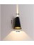 CT-7063 Malta LED Bahçe Aplik Sıva Üstü Gün Işığı Beyaz Dış Mekan Aydınlatma 3200K Antrasit Kasa 6W 4