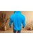 Mavi Oversize Şardonlu Erkek Sweat, Uzun Kollu 1