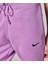 Sportswear Phoenix Fleece Yüksek Belli Polar Kadın Mor Eşofman Altı FD0893 5