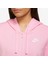 Sportswear Club Fleece Women's Full-Zip Hoodie Kadın Pembe Kapüşonlu Sweatshirt DQ5471-690 5